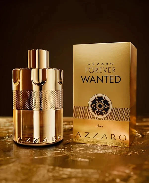 Azzaro Forever Wanted Elixir Parfum Spray 3.3 oz / 100 ml New In Box