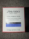 (2 Pack) Shiseido Vital Perfection Uplifting & Firming Cream Enriched -Size 50mL / 1.7 Oz Fit And Glow