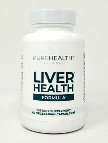 PureHealth Research Liver Health Formula – 60 Vegetarian Capsules