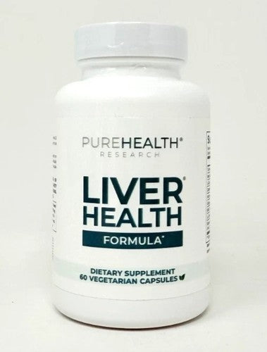 PureHealth Research Liver Health Formula – 60 Vegetarian Capsules